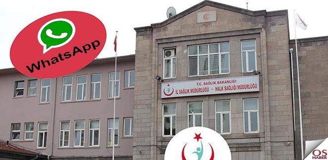 İl Sağlık Müdürlüğü ‘WhatsApp şikayet hattı’ kurdu