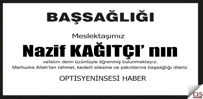 Vefat ve Başsağlığı