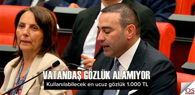 Gözlükçülerin SGK ile sorunu meclise taşındı!