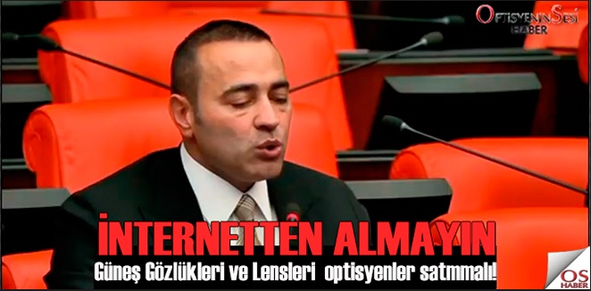 Mecliste güneş gözlüklerinin optisyenlik müesseselerinde satılması gündeme geldi