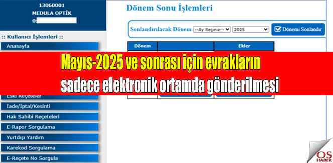 Elektronik Ortamda SGK’ya Gönderme Kılavuzu