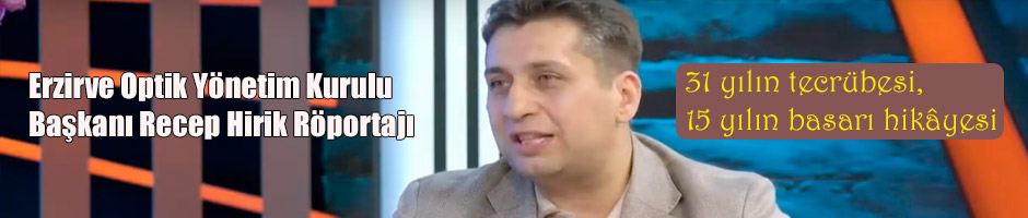 Gözlükte kalite ve güvenden ödün yok