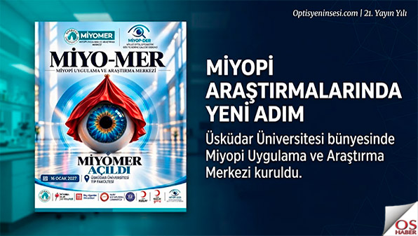 Üsküdar Üniversitesi MİYOMER’i Kurdu! Miyopi Araştırmalarında Yeni Adım